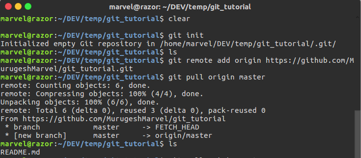 git pull